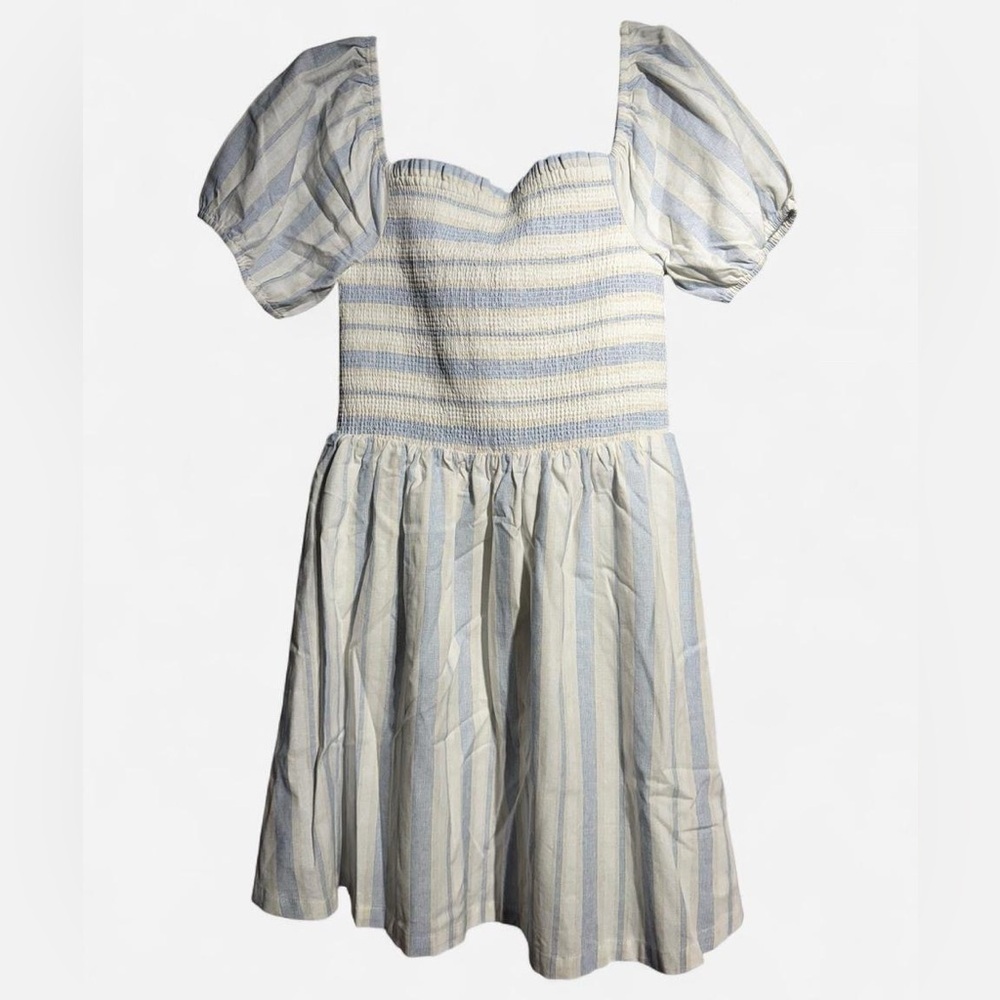 Lost + Wander Beachside Pier Cotton/Linen Blend Mini Dress Size M NWT - Picture 5 of 9